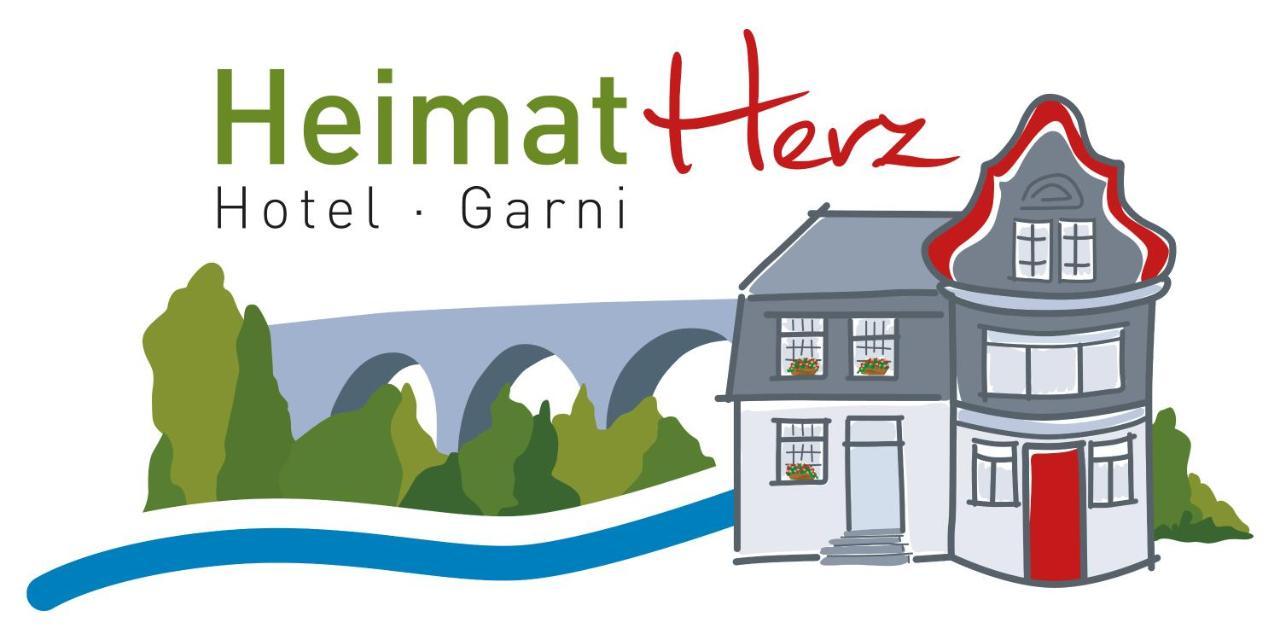 Heimatherz Hotel Garni Herdecke Exteriör bild